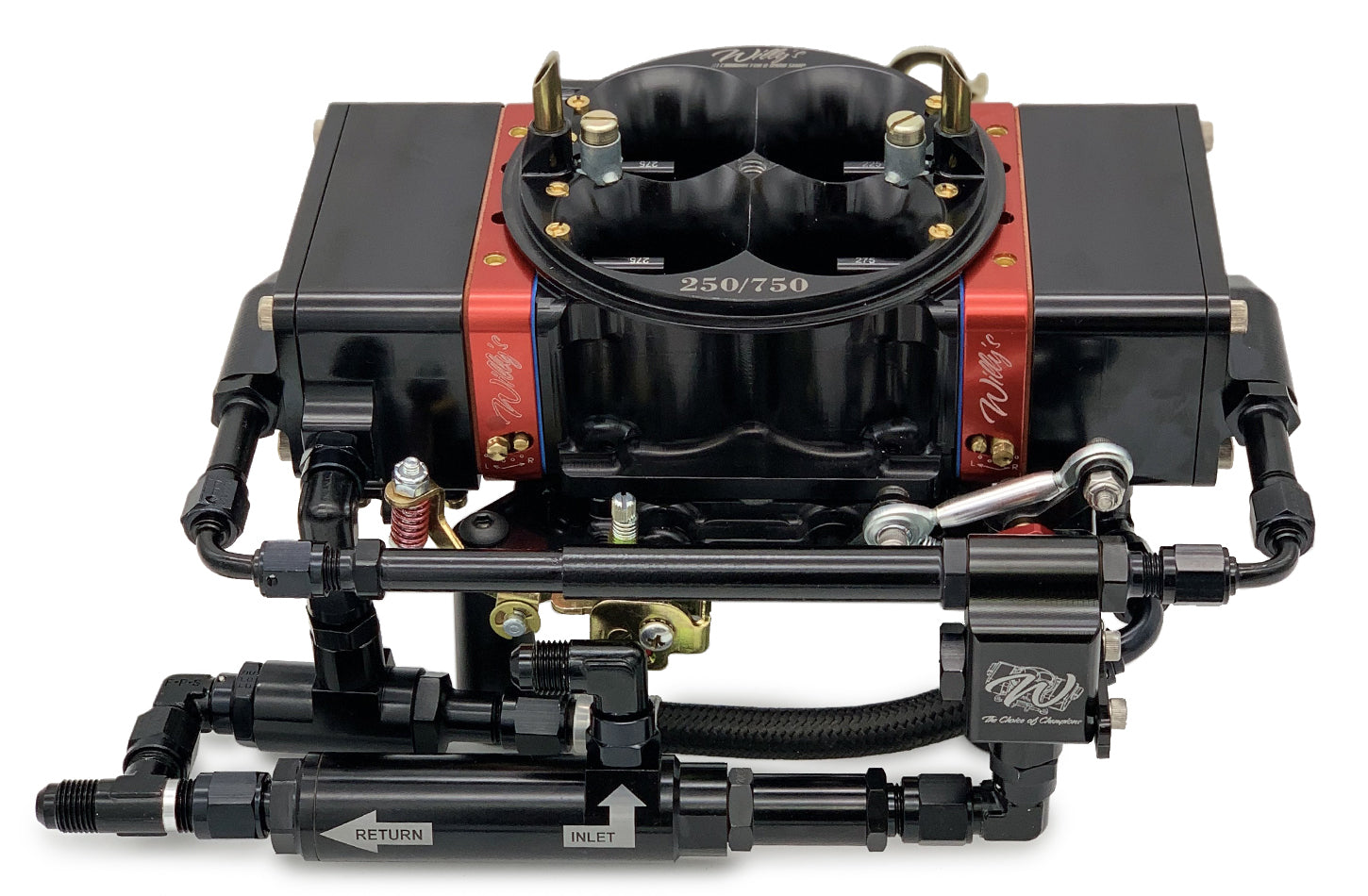 Carburetor Gas Equalizer CT525 Crate Super Bowl Carburetors Willy's Carburetors