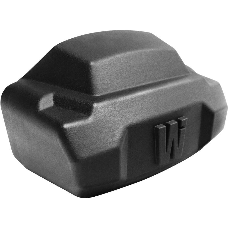 Westin R5 LED Light Kit - 4 End Caps Integrated LED Lights w/ Wiring Harness - Black Nerf Bars Westin