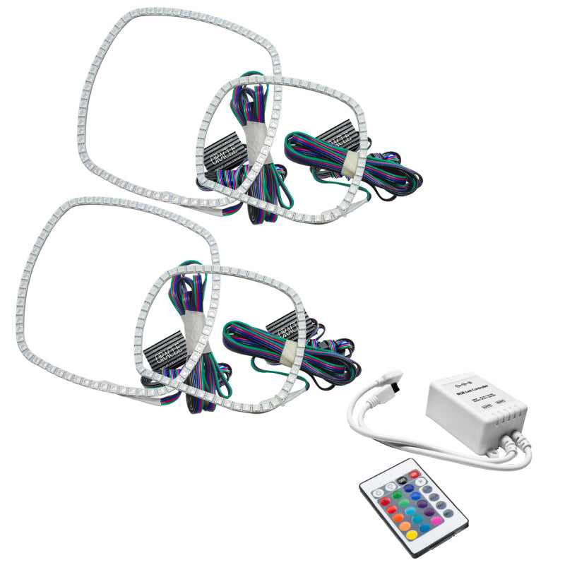 Oracle Dodge Charger 11-14 Halo Kit - ColorSHIFT w/ Simple Controller Headlights ORACLE Lighting