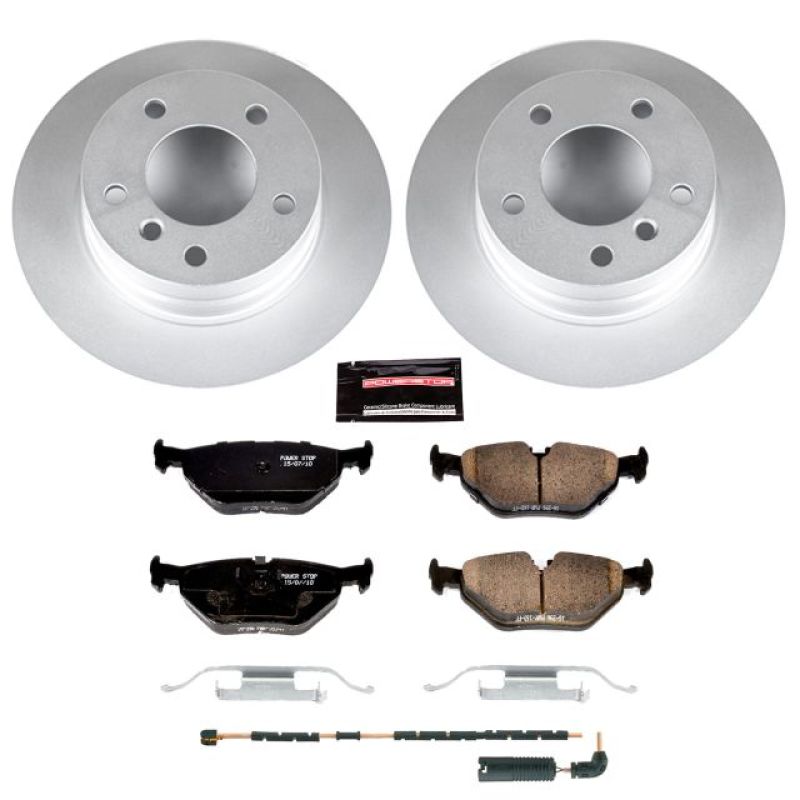 Power Stop 03-05 BMW Z4 Rear Z23 Evolution Sport Coated Brake Kit Brake Kits - Performance D&S PowerStop