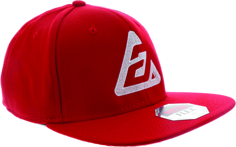 Answer Bold Logo Hat - Red Headwear Answer
