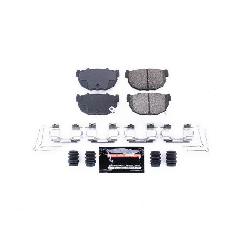 Power Stop 86-88 Nissan 200SX Rear Z23 Evolution Sport Brake Pads w/Hardware Brake Pads - Performance PowerStop