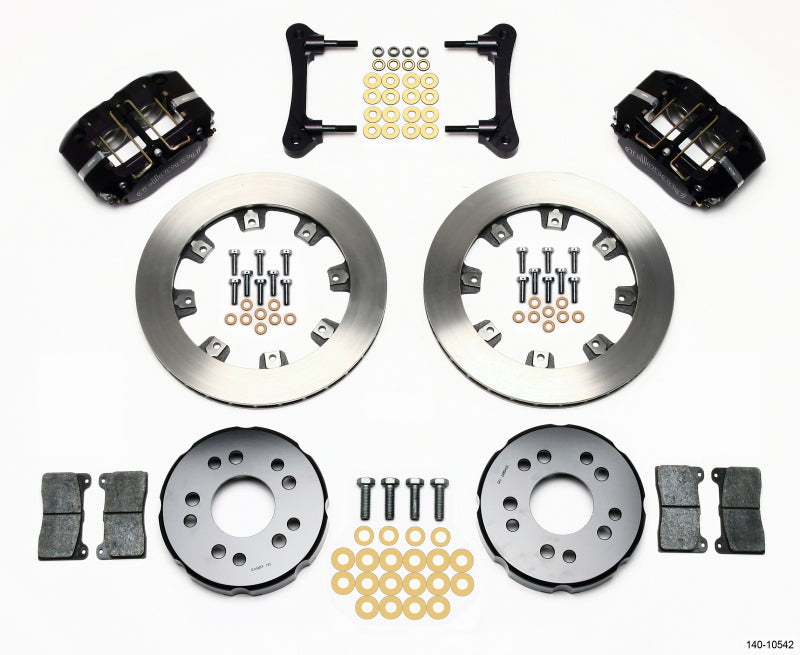 Wilwood Dynapro Radial Front Drag Kit 11.75in Vented 2005-2014 Mustang Big Brake Kits Wilwood