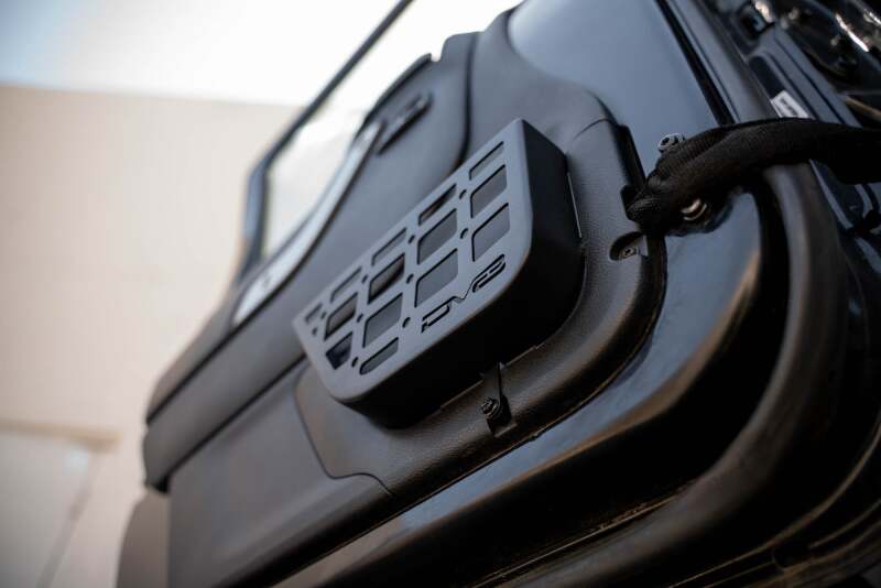 DV8 Offroad 2011-2018 Jeep Wrangler JK Slim Front Door Molle Pockets Exterior Trim DV8 Offroad