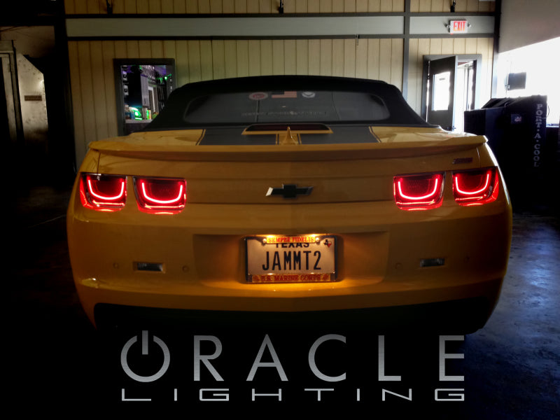 Oracle Chevy Camaro 10-13 Afterburner 2.0 Tail Light Halo Kit - Red Tail Lights ORACLE Lighting