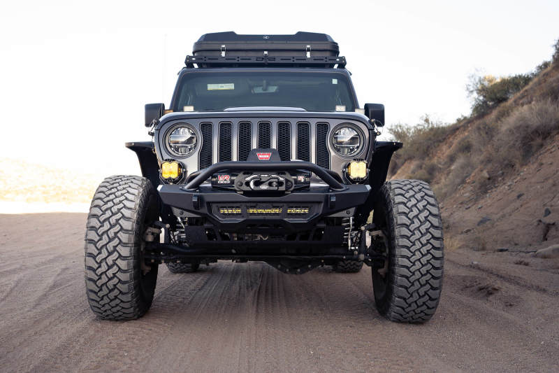 DV8 Offroad 18-23 Wrangler JL/Gladiator JT Spec Series Front Bumper Bumpers - Steel DV8 Offroad