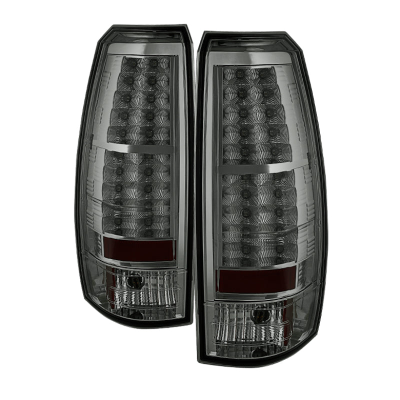 Spyder Chevy Avalanche 07-13 LED Tail Lights Smoke ALT-YD-CAV07-LED-SM Tail Lights SPYDER