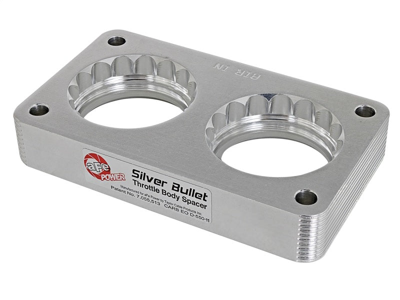 aFe Silver Bullet Throttle Body Spacers TBS Ford Trucks 99-04 V10-6.8L Throttle Body Spacers aFe