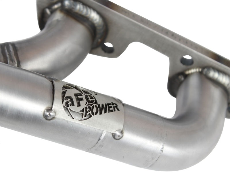 aFe Twisted Steel Header SS-409 HDR Jeep Wrangler JK 07-11 V6 3.8L Headers & Manifolds aFe