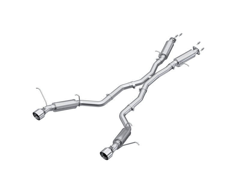MBRP 2012+ Jeep Grand Cherokee SRT 6.4L 3in Dual Rear Exit Aluminized Catback Exhaust - T304 Tips Catback MBRP
