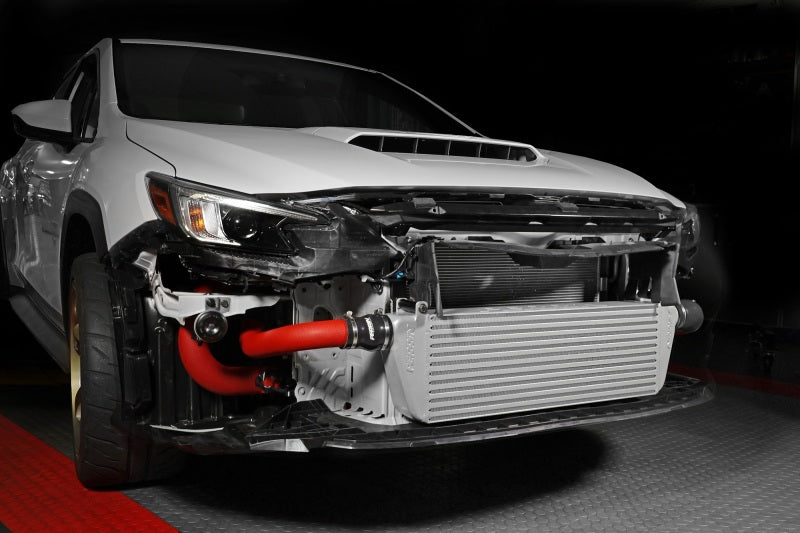 PERRIN 22-25 Subaru WRX Front Mount Intercooler Kit (Red Tubes & Silver Core) Intercoolers Perrin Performance