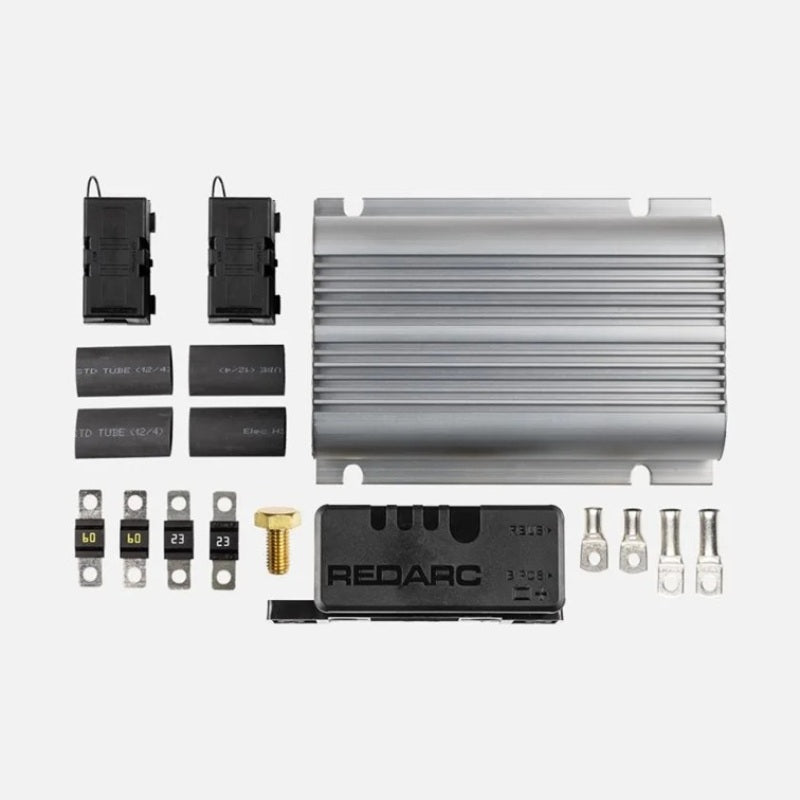 REDARC Trailer Power Kit w/Vehicle to Trailer Battery Charger/Smart Battery Monitor/Fuses Battery Chargers REDARC