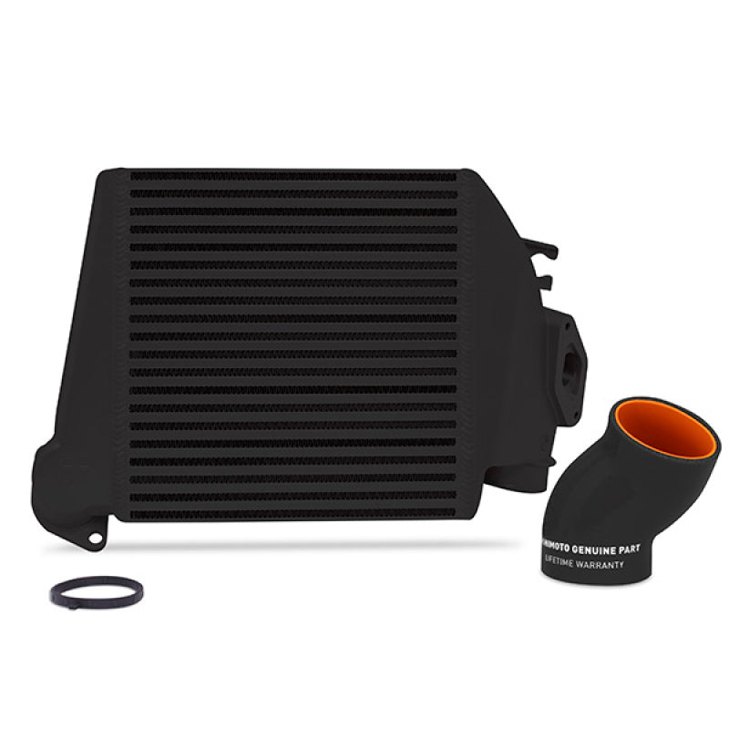 Mishimoto 08-14 Subaru WRX Top-Mount Intercooler Kit - Powder Coated Black & Black Hoses Intercoolers Mishimoto