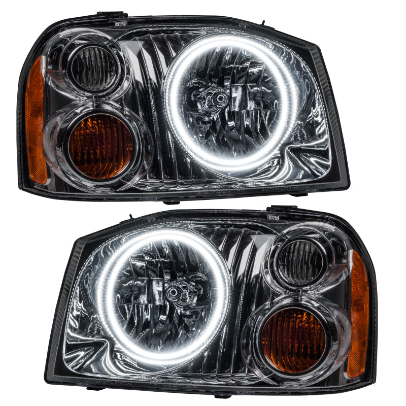 Oracle 01-04 Nissan Frontier SMD HL - Dual Halo - ColorSHIFT Headlights ORACLE Lighting