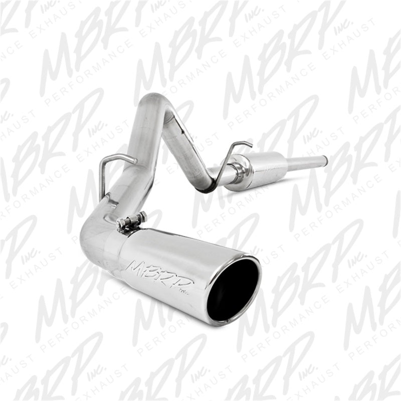 MBRP 14 Chevy/GMC 1500 Silverado/Sierra 4.3L V6/5.3L V8 Single Side Exit T409 3in Cat Back Exhaust Catback MBRP