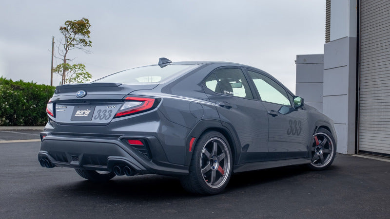 Borla 2022 Subaru WRX 2.4L Turbo AT/MT AWD S-Type Catback Exhaust CB Tips Catback Borla