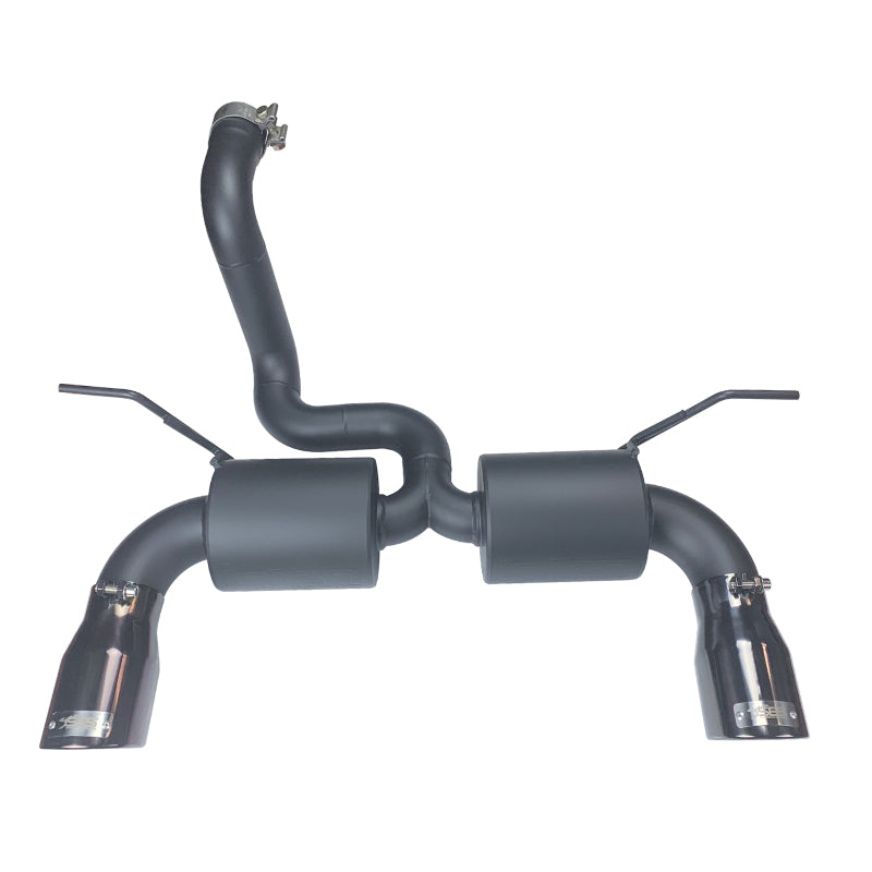 Injen 18-20 Jeep Wrangler JL L4-2.0L Turbo / V6-3.6L SS Axle-back Exhaust - Black Axle Back Injen