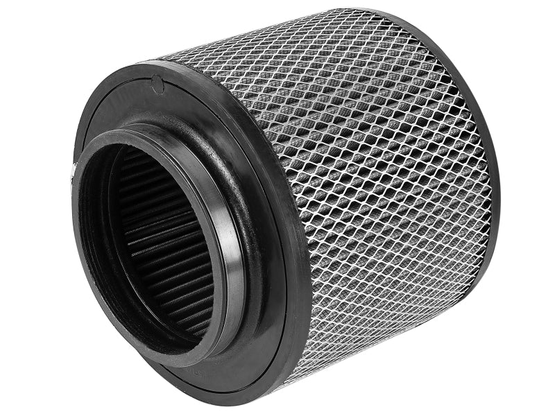 aFe Magnum FORCE Intake Air Filter w/Pro DRY S 5 5-1/2IN F x 9IN B x 9IN T x 7INw/Expanded Metal Air Filters - Universal Fit aFe