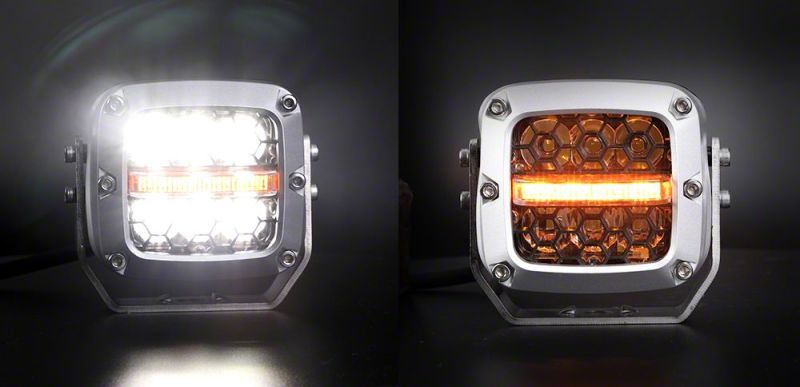 Raxiom Axial Series 4-In LED Work Lights Universal (Some Adaptation May Be Required) Light Bars & Cubes Raxiom