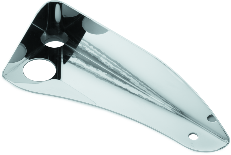 Kuryakyn Floorboard Exhaust Boot Guard Chrome Footpegs Kuryakyn