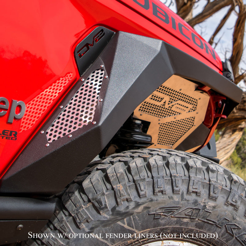 DV8 Offroad 2019+ Jeep Gladiator Armor Fenders Fenders DV8 Offroad