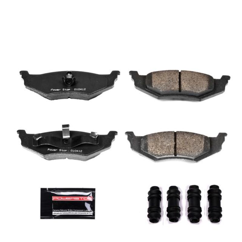 Power Stop 99-04 Chrysler 300M Rear Z23 Evolution Sport Brake Pads w/Hardware Brake Pads - Performance PowerStop