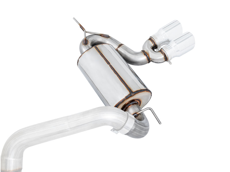 AWE Tuning Ford Focus ST Touring Edition Cat-Back Exhaust - Resonated - Chrome Silver Tips Catback AWE Tuning