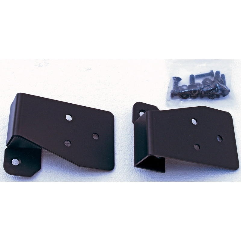 Rugged Ridge 03-06 Jeep Wrangler Black Mirror Relocation Brackets Exterior Trim Rugged Ridge