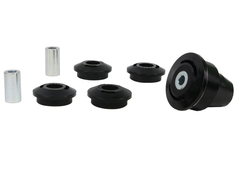 Whiteline 09+ Lancer Ralliart Rear Positive Traction Kit Differential Bushings Whiteline