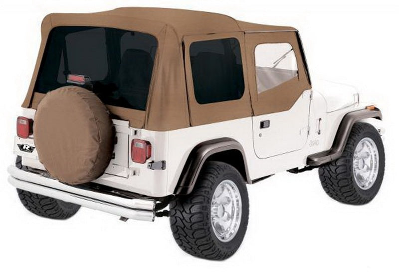 Rampage 1988-1995 Jeep Wrangler(YJ) OEM Replacement Top - Spice Soft Tops Rampage