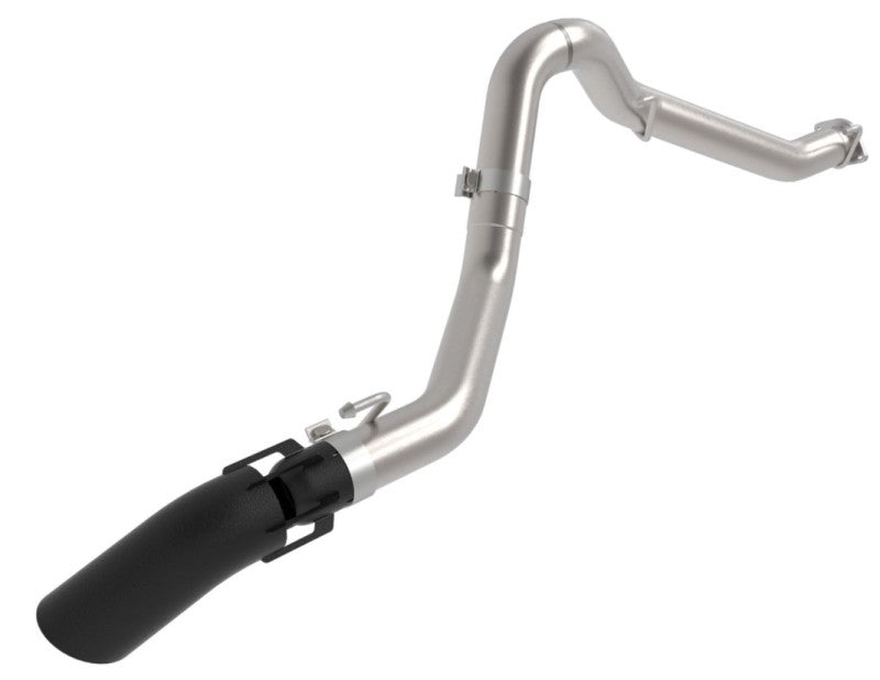 aFe 2021+ Jeep Gladiator V6-3.0L (td) Vulcan Series 3in 304SS HT DPF-Back Exhaust System - Black Tip DPF Back aFe
