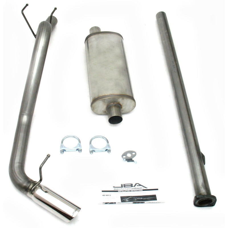 JBA 95-99 Toyota Tacoma Pre Runner 3.4L 409SS Pass Side Single Exit Cat-Back Exhaust Catback JBA
