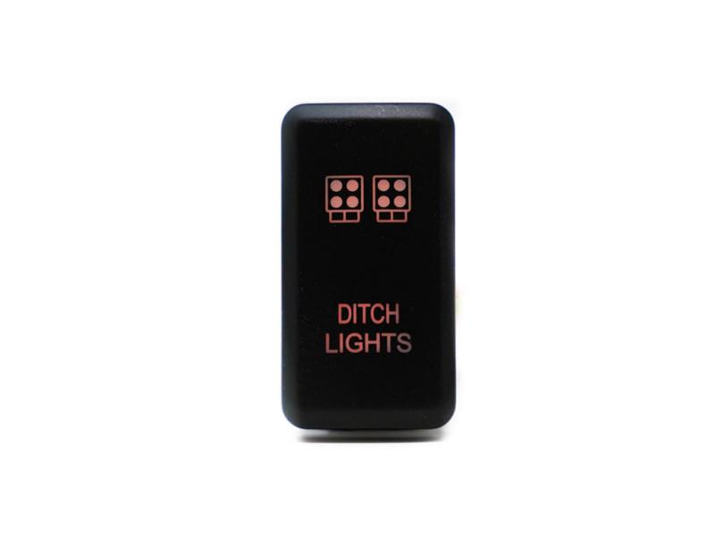Cali Raised Tall Style Toyota Oem Style Ditch Lights Switch - Amber Switch Panels Cali Raised LED