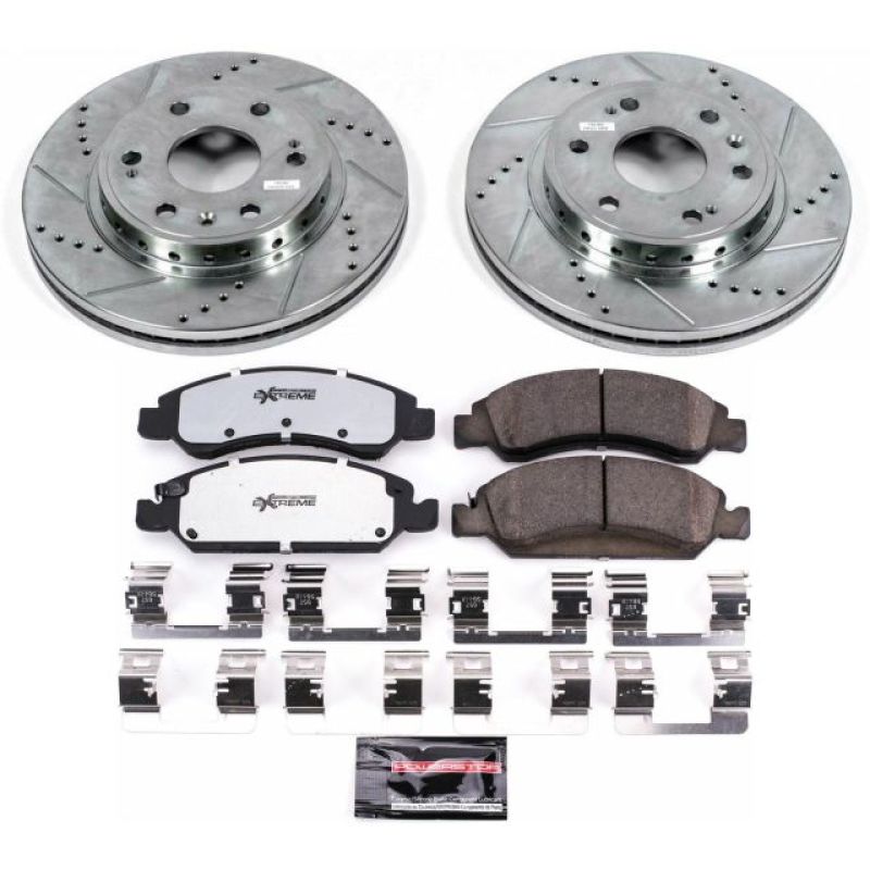 Power Stop 08-19 Chevrolet Tahoe Front Z36 Truck & Tow Brake Kit Brake Kits - Performance D&S PowerStop