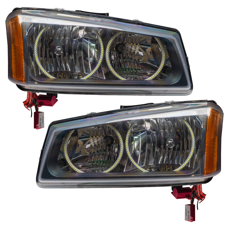 Oracle Lighting 03-06 Chevrolet Silverado Pre-Assembled LED Halo Headlights -Blue Headlights ORACLE Lighting