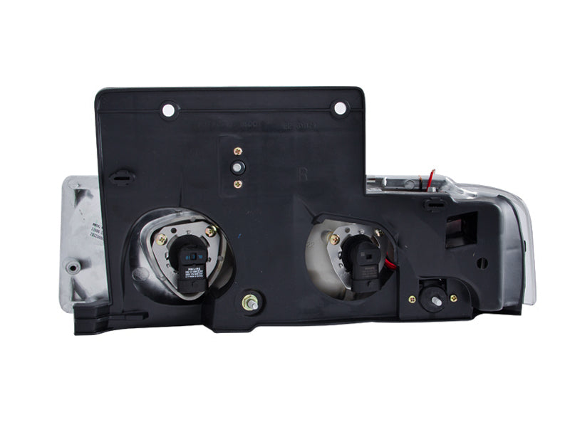 ANZO 1995-2005 Chevrolet Astro Van Crystal Headlights Chrome 1pc Headlights ANZO