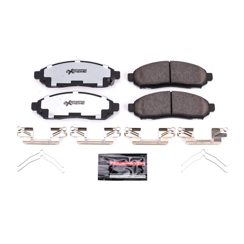 Power Stop 16-18 Chevrolet City Express Front Z36 Truck & Tow Brake Pads w/Hardware Brake Pads - Performance PowerStop