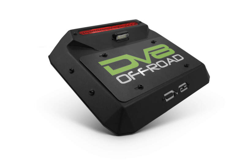 DV8 Offroad 07-18 Jeep Wrangler JK Spare Tire Delete Brackets DV8 Offroad