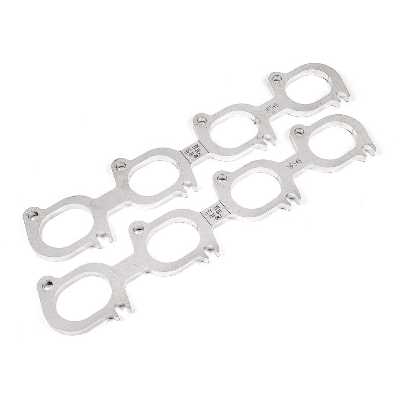 Stainless Works 07-14 Ford Cobra 5.4L/5.8L Wide Oval Port 304SS Exhaust Flanges 1-7/8in Primaries Flanges Stainless Works