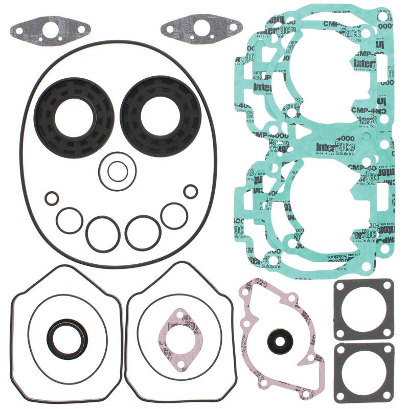 Vertex Gaskets 2000 Ski-Doo Formula Z Complete Gasket Kit w/ Oil Seals Engine Hardware Vertex Pistons