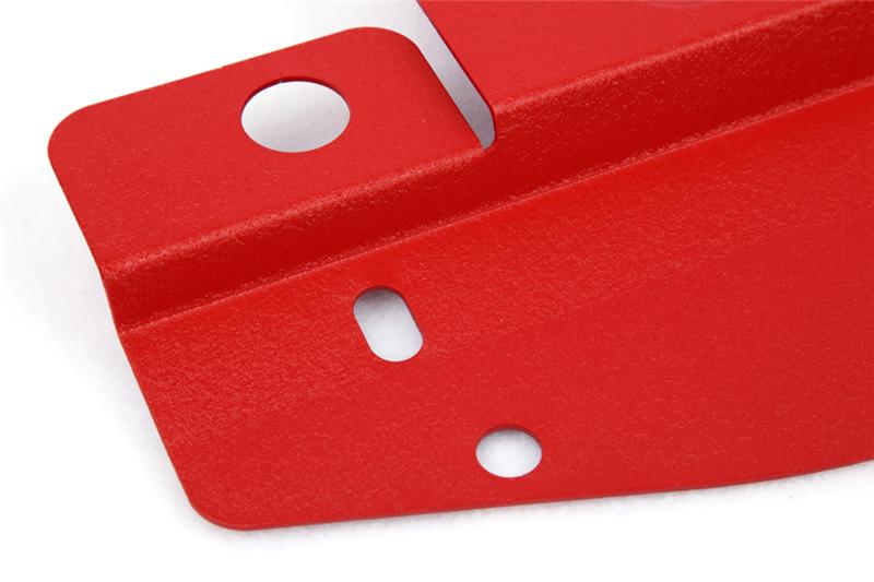 GrimmSpeed 08+ Subaru Impreza/WRX/STI Radiator Shroud w/Tool Tray - Red Radiator Shrouds GrimmSpeed