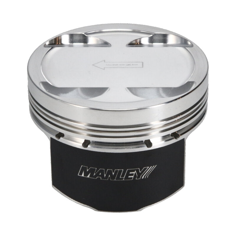 Manley Mitsubishi 4G63 Forged Dish Piston Set - 85.50mm Bore 10.50:1 Piston Sets - Forged - 4cyl Manley Performance