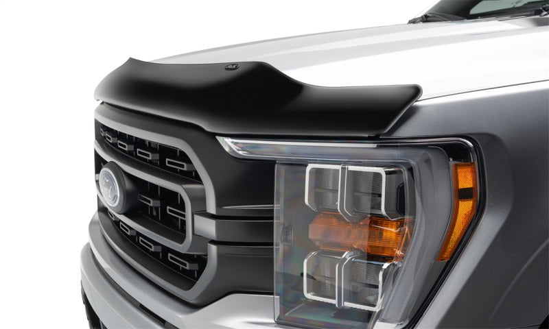 AVS 03-06 Chevy Avalanche (w/o Body Hardware) Bugflector Medium Profile Hood Shield - Smoke Stone/Bug Deflectors AVS
