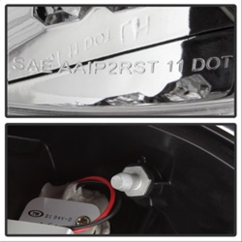 Spyder Ford F150 side 97-03/F250/350/450 Super Duty 99-07 LED Tail Lights Chrm ALT-YD-FF15097-LED-C Tail Lights SPYDER