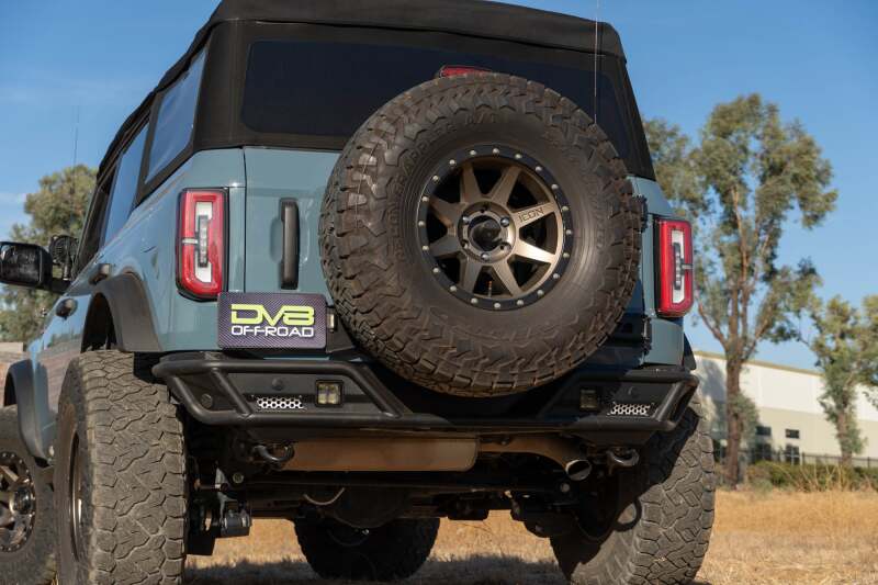 DV8 Offroad 21-24 Ford Bronco Tire Carrier Chase Racks DV8 Offroad