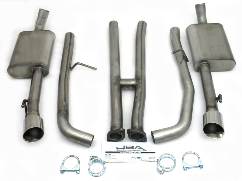 JBA 05-06 Pontiac GTO 6.0L 409SS Dual Rear Exit Cat-Back Exhaust Catback JBA