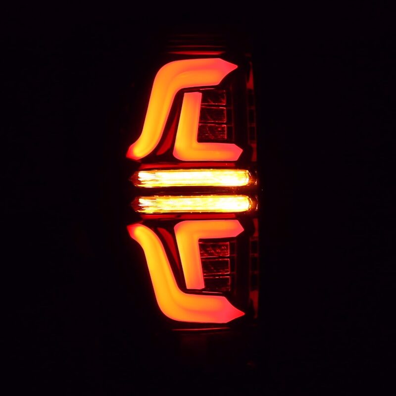 AlphaRex 17-19 Ford F250 Super Duty PRO-Series LED Tail Lights Red Smoke (w/o Blind Spot Sensor) Tail Lights AlphaRex