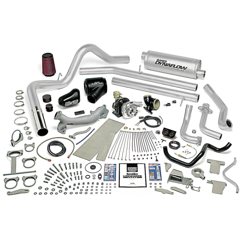 Banks Power 83-93 Ford 6.9/7.3L Trk Man Sidewinder Turbo System - Wastegated Turbo Kits Banks Power