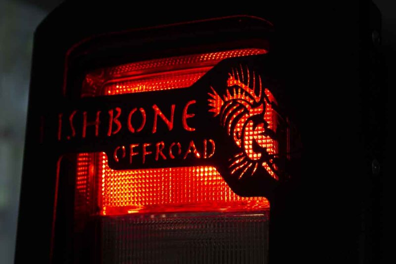 Fishbone Offroad 2018+ Jeep Wrangler JL Tail Light Guards Light Covers and Guards Fishbone Offroad