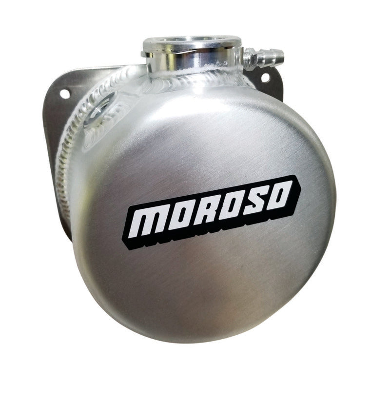 Moroso Universal Coolant Expansion Tank - Billet Filler Neck - 1.5qt - 3-5/8in Expansion Tanks Moroso
